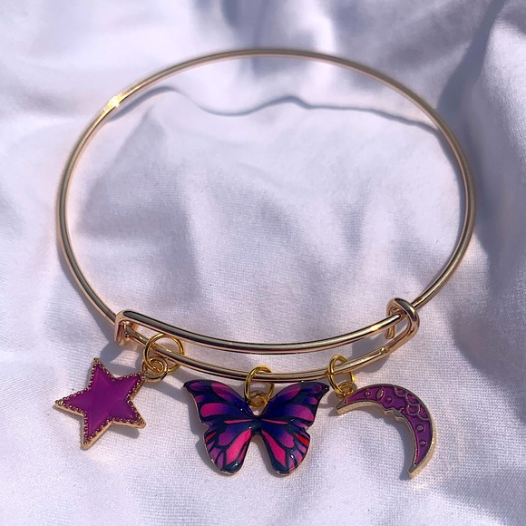 Brand New! Handmade! Adjustable Charm Bracelet - Picture 1 of 5